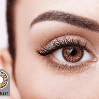 لنز آرایشی BROWN&HAZEL کد N224