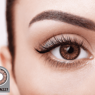 لنز آرایشی BROWN&HAZEL کد N227