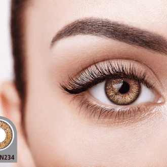 لنز آرایشی BROWN&HAZEL کد N234