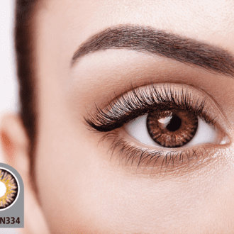 لنز آرایشی BROWN&HAZEL کد N334